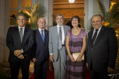 Severino Neto, Freitas Cordeiro, Eudoro e Ermengarda Santana e Onório Pinheiro