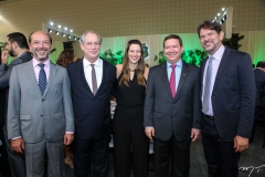 Ivo, Ciro, Lia, Lúcio e Cid Ferreira Gomes