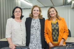 Maria Tereza Farias, Andréa Delfino e Rosa Mendonça