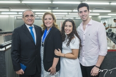 Raimundo, Andréa, Larissa Delfino e Fernando Ximenes