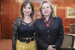 Carmen Inês e Ana Lidia Acioly