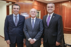 Juvêncio Viana, Gladyson Pontes e Marcelo Mota