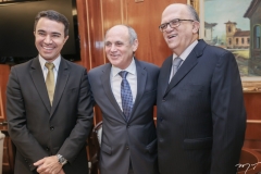 Plácido Rios, Gladyson Pontes e Fernando Ximenes