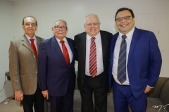 Clécio Magalhães, Martônio Vasconcelos, Gonzaga Mota e Augustino Chaves