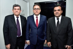 Orlando Siqueira, Artenisio Leite e Edmar Feitosa