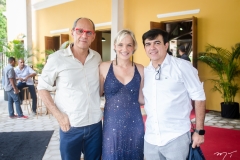Mano Alencar, Paola Braga e Jaime Paula Pessoa
