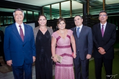 Lauro Chaves Filho, Ana Dauria, Gisela e Herbert Vieira e Lauro Chaves Neto
