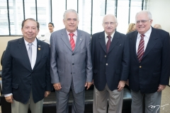 Germano Almeida, Luiz Sérgio Vieira, Antônio Câmara e Gonzaga Mota