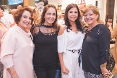 Regina Correa, Giana Studart, Maria Lúcia Negrão e Graça Romcy