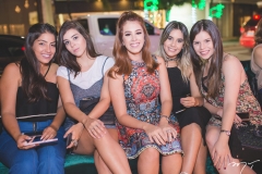 Vanessa Monteiro, Letícia Lima, Lara Silva, Rebeca Costa e Lia Borges