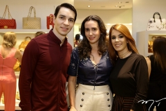 André Albuquerque, Roberta Nogueira e Lara Silva