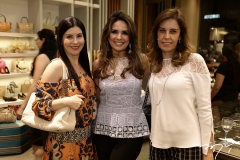 Lia Linhares, Evelyne Fujita e Roseli Nogueira