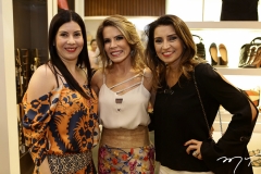 Lia Linhares, Maira Silva e Márcia Travessoni