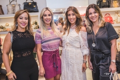 Leticia Macedo, Priscilla Silva, Raquel Machado e Jeritza Gurgel