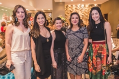Renata Sleiman, Joana Ramalho, Renata Bastos, Juliana Freitas e Mila Ary