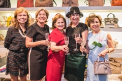 Eveline Freitas, Stella Rolim, Auricélia Queirós, Dulce Pontes e Tane Albuquerque