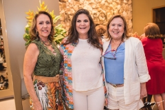Gláucia Cito, Luiza Barcelos e Lucinha Oliveira