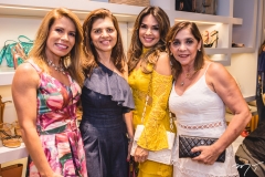 Maira Silva, Rilka Bezerra, Eveline Fujita e Inês Peixoto