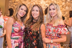 Maira Silva, Sakie Brookes e Priscilla Silva