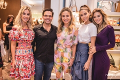 Priscilla Silva, Sávio Brito, Alix Pinho, Mirelle Vasconcelos e Bruna Waleska