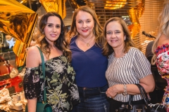 Roberta Nogueira, Luiziane Cavalcante e Márcia Pinheiro