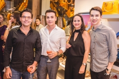 Sávio Brito, Rodrigo Maia, Adriana Miranda e André Albuquerque
