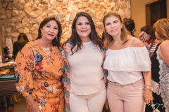 Socorro Rodrigues, Luiza Barcelos e Maria de Jesus Rodrigues