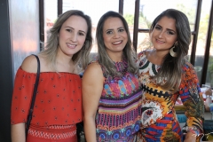 Carolina Massler, Mileia Sousa e Gislaine Lopes