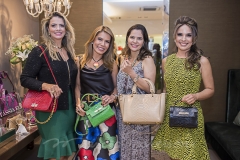 Taís Pinto, Maira Silva, Cristiana Carneiro e Eveline Fujita