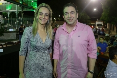 Leiliane Vasconcelos e Rodrigo Pereira