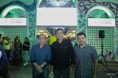Manoel Linhares, Alexandre Pereira e Erick Vasconcelos