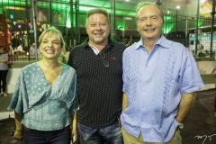 Paola Braga, Charles Alexandrino e Hermano Franck
