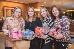 Cristina Botelho, Sarah Philomeno, Flávia Costa Lima e Regina Caminha