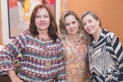 Regina Caminha, Cristina Botelho e Flávia Costa Lima