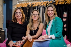 Lúcia Wolff, Mirella Freire e Suzana Fiuza