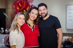 Mirella Freire, Andreiá Nogueira e Marco Abreu