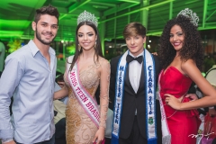 Henrique Lopes, Luana Passos, Eliab Dantas e Monalysa Alcântara