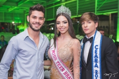 Henrique Lopes, Luana Passos e Eliab Dantas