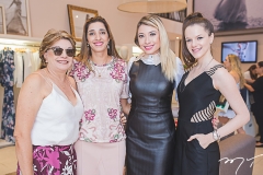 Cassandra Cavalcante, Catarina Cavalcante, Edith Gomes e Paulinha Sampaio