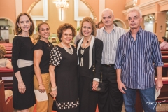 Mônica, Márcia e Constança Távora, Tereza Ximenes, Carlos Amilcar e Luiz Távora
