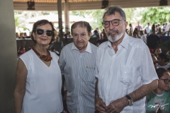 Ermengarda Santana, Mauro Benevides e Eudoro Santana
