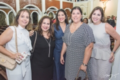 Cláudia Gradvohl, Martinha Assunção, Elisa Oliveira, Nara Amaral e Cristiane Faria