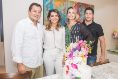 José Milton Filho, Márcia Travessoni, Aline e Pedro Rios