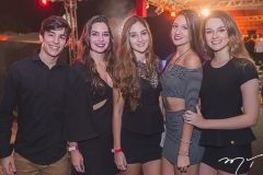 João Henrique, Carolina Albuquerque, Yasmin Sabóia, Bárbara Zumbo e Monique Campo