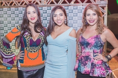 Laryssa Rodrigues, Elida Souza e Débora Holzmann
