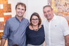 Alexandre Gondim, Helena e Cláudio Silveira