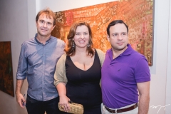 Alexandre Landim, Aline Queiroz e Igor Queiroz