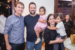 Alexandre Landim, Marcos, Mirela, Sueli e Guilherme Oliveira