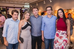Chicão Cavalcante, Raquel Meira, Alexandre Landim, Ruy e Carol do Ceará
