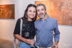Juliana Albuquerque e Sebastian Gonzalez